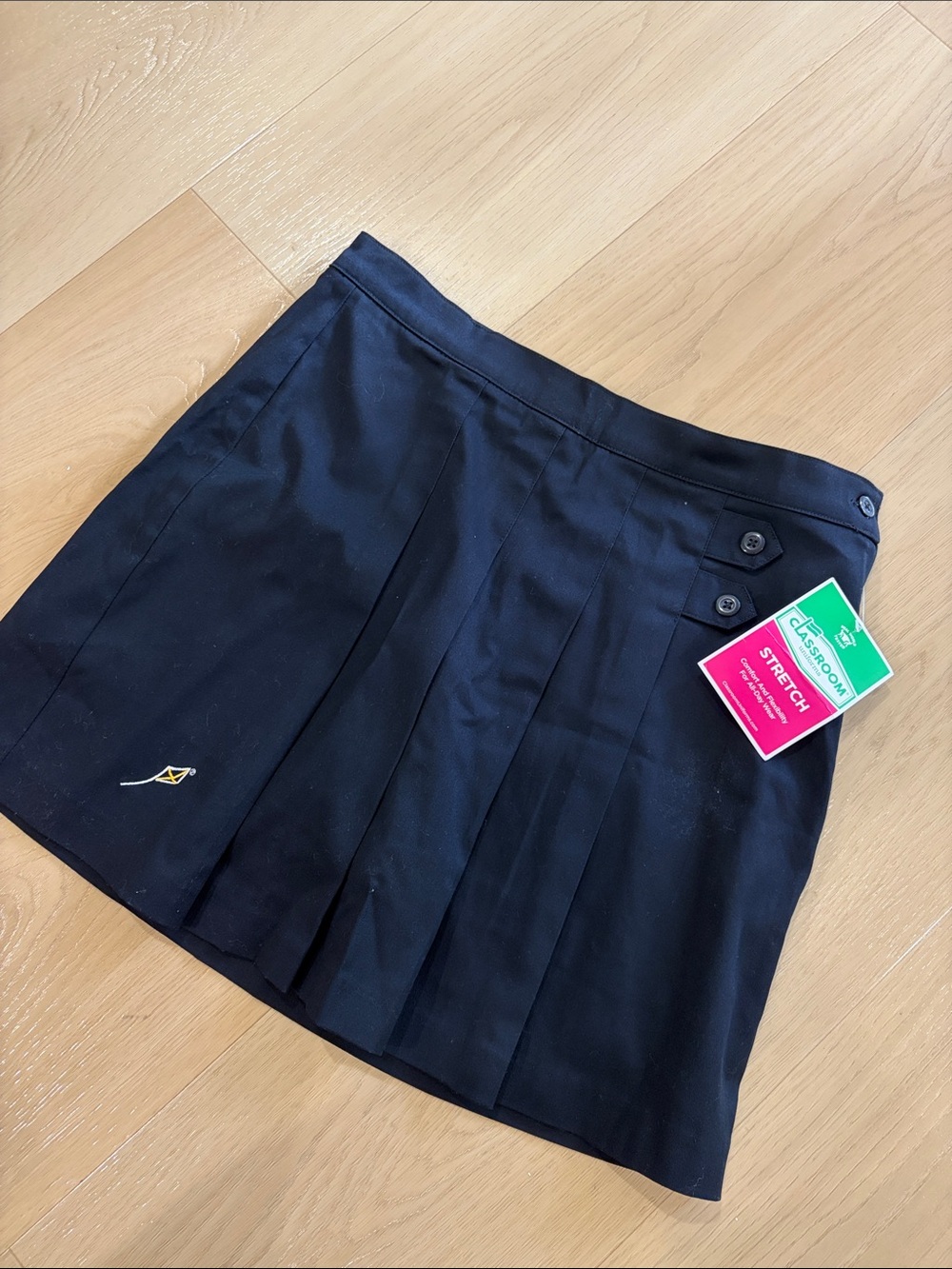 Franklin academy Skort with Side Button Detail